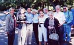 Jean Gagliardi Wall, Gail Finkel Calder, Jim Posner, Renee Hultzen LaPorte, Judy Dillenberg Smith, Jim Horkheimer, Bonnie (Bill's Partner), Bill Howell, and Bill Jelliff